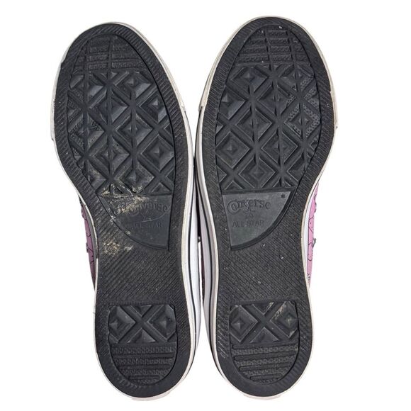 Hello Kitty X Converse Sanrio Pink Lace Up Sneakers Unisex Pink White M10/W12 - Picture 6 of 10